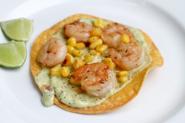 shrimp tostadas.