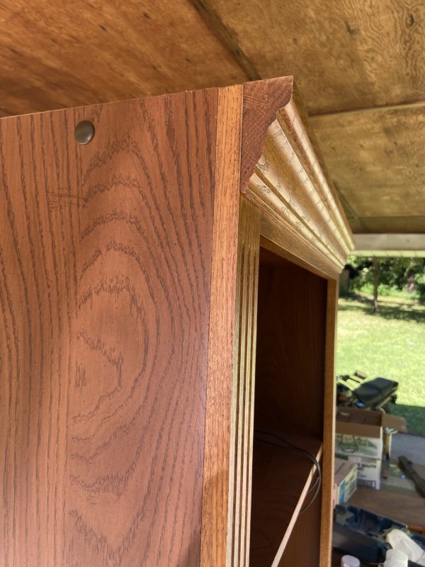 laminate bookshelf.