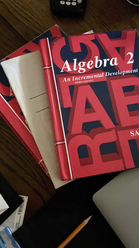 algebra books.