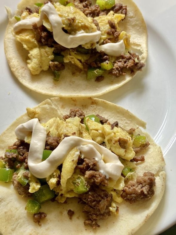 breakfast tacos.