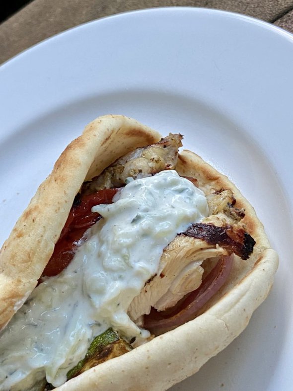 chicken gyro.