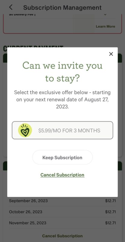 unlimited sip club screenshot.