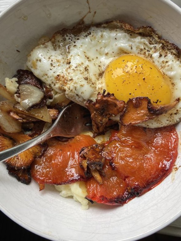 mashed potato bowl.