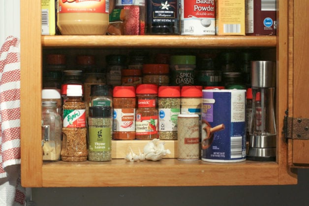 tidy spices.