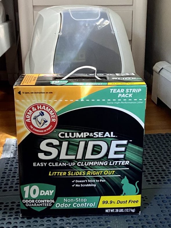 arm and hammer slide litter.