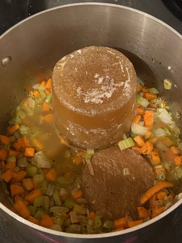 pot of soup.