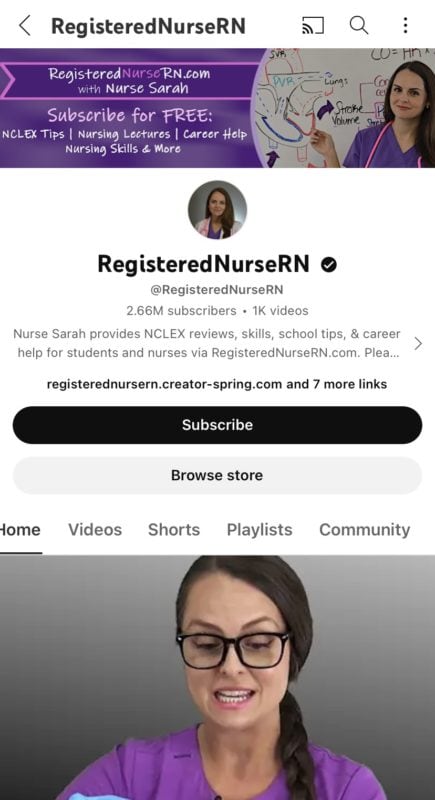 registered nurse RN.