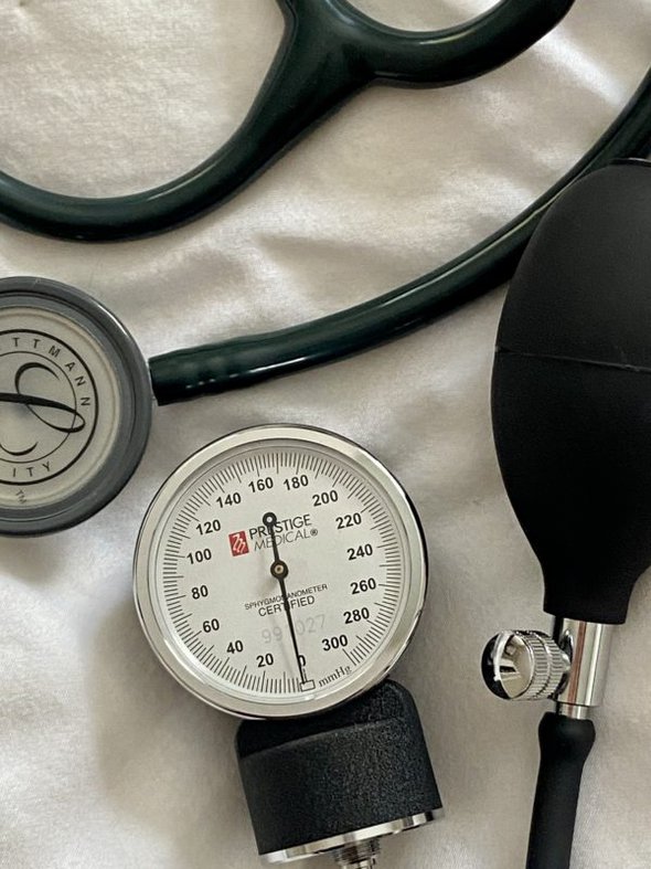 blood pressure gauge.