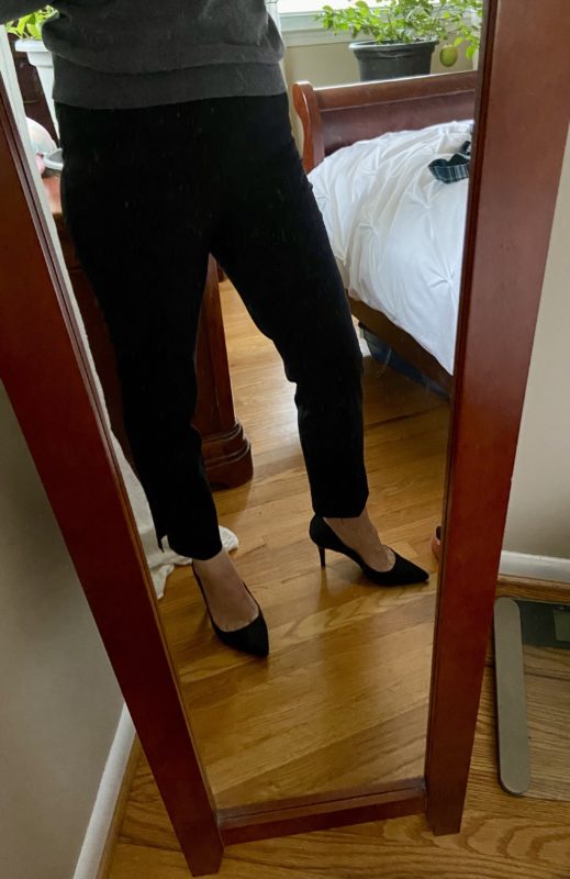 black dress pants.