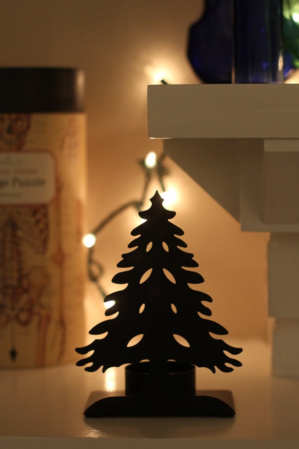 metal christmas tree.