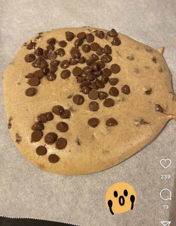 protein cookie.