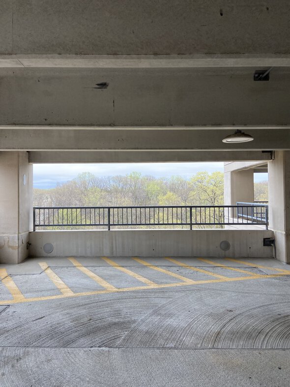 parking garage.