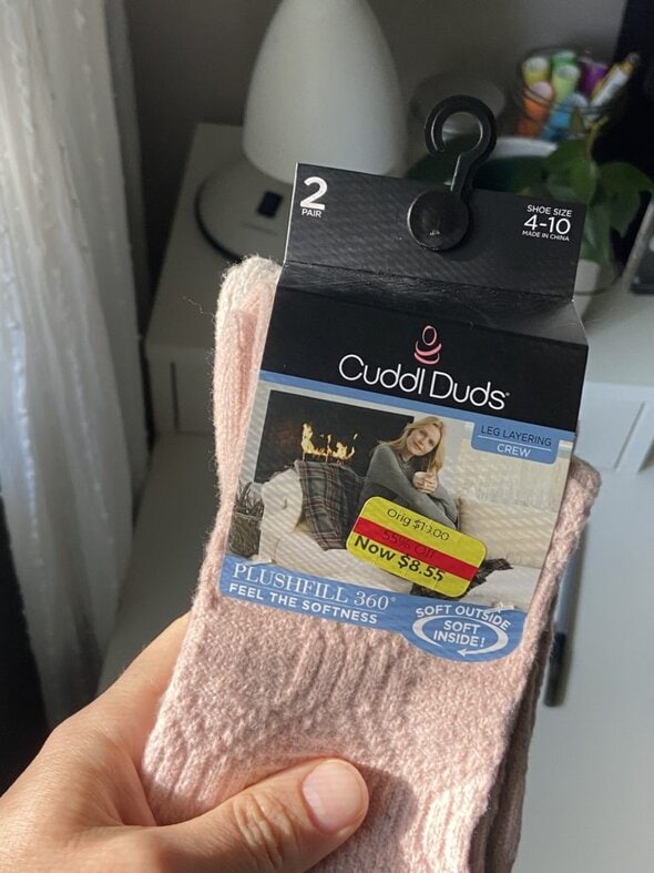 two pack of socks.