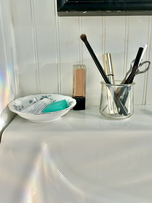 bathroom sink.