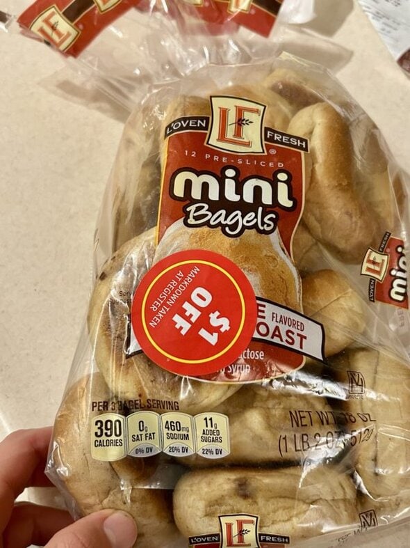 aldi bagels.