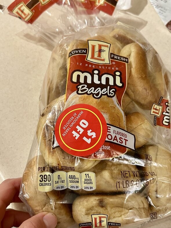 aldi bagels.