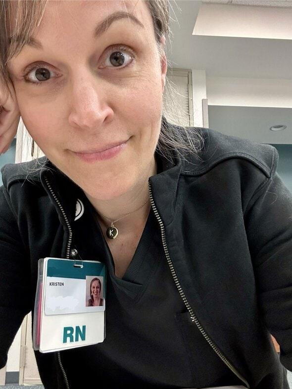 Kristen in orientation.