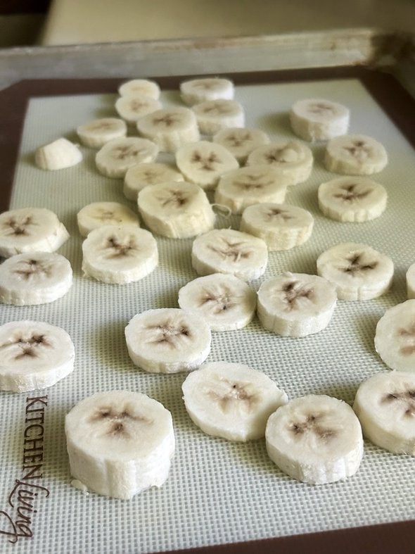 frozen bananas