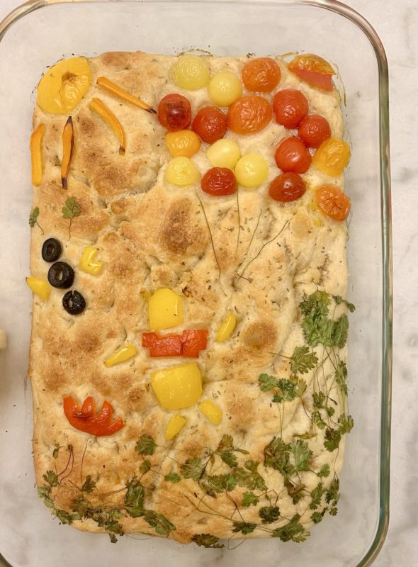 pooh bear focaccia.