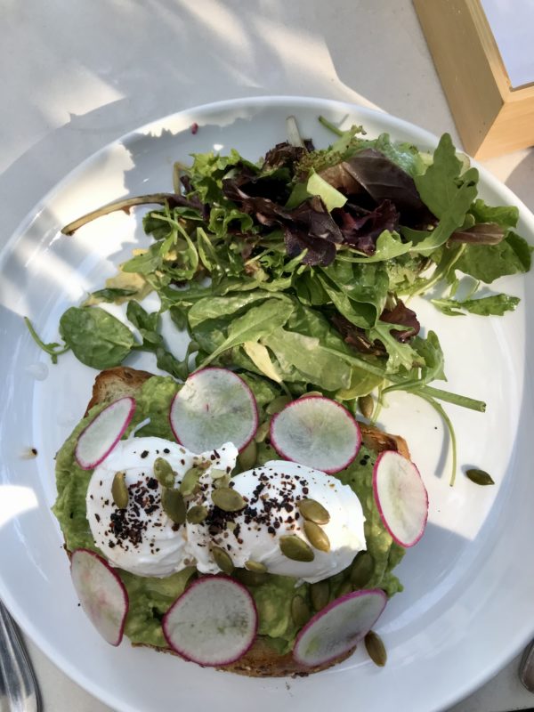 avocado toast.