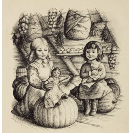 laura and mary ingalls.