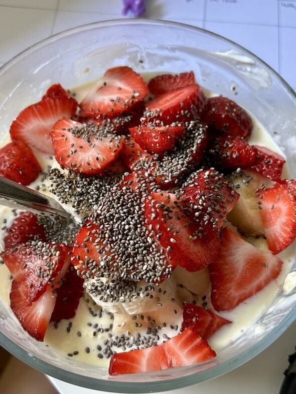 overnight oats.