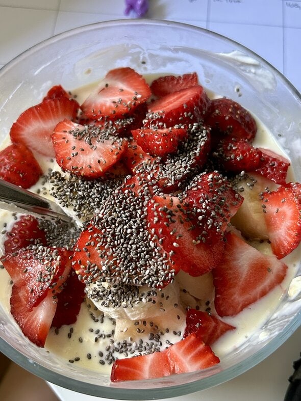 overnight oats.