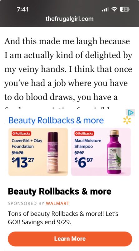 ad screenshot.