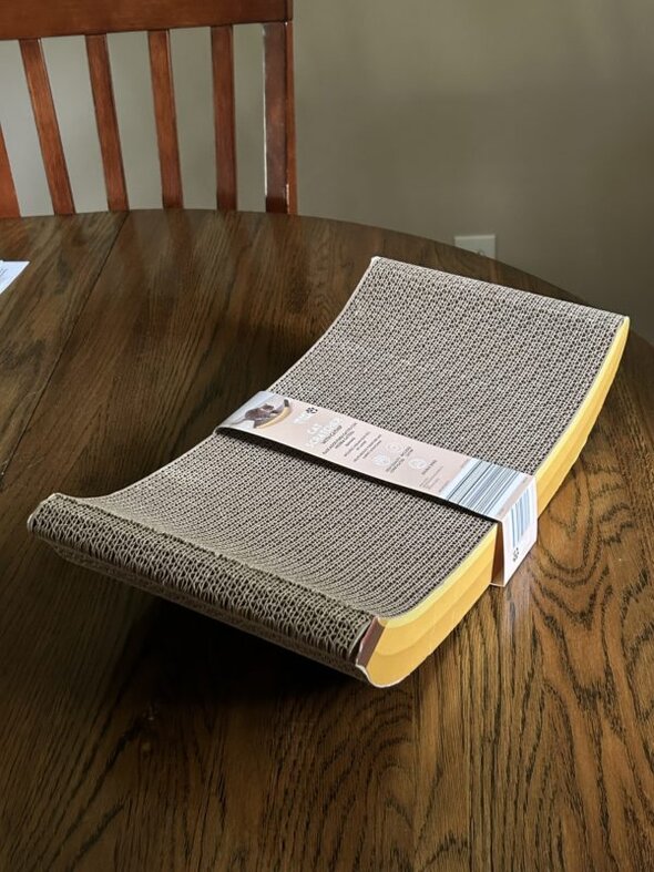 cat scratcher from Aldi