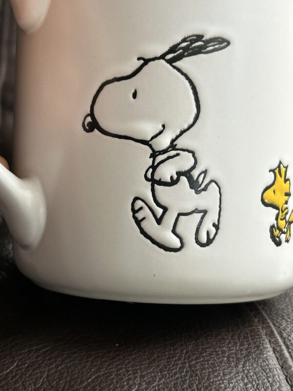 snoopy mug.