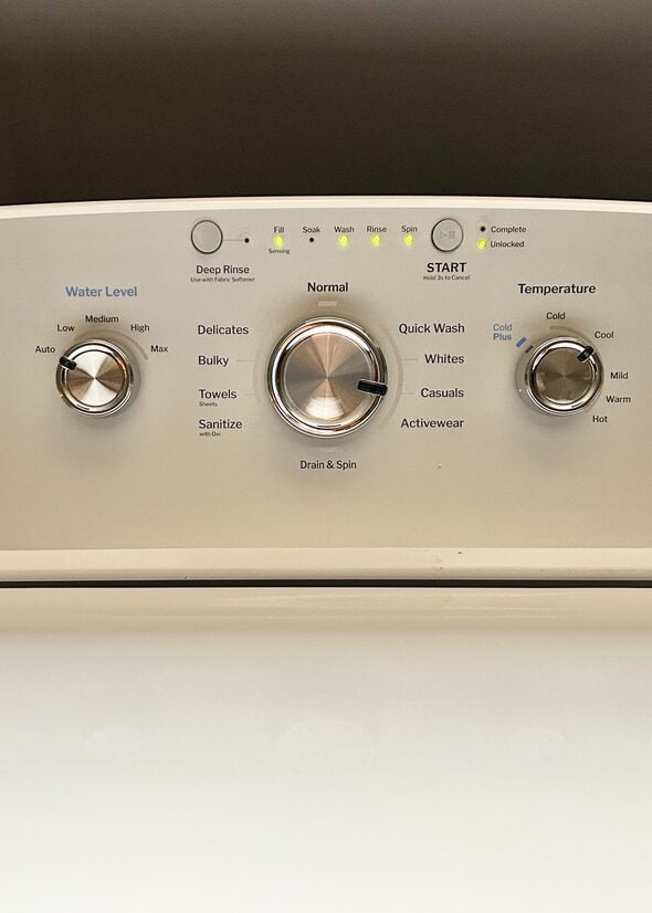 new washing machine.
