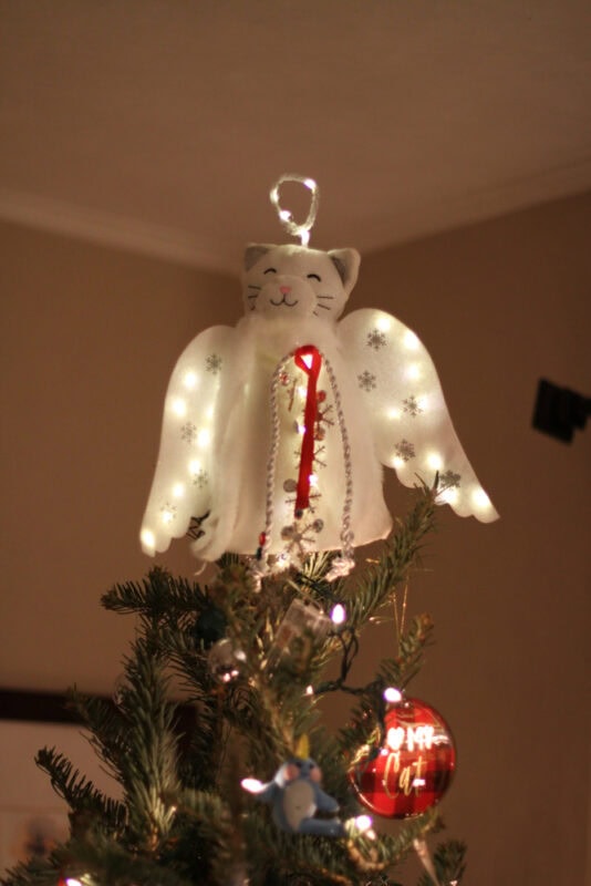 cat tree topper.