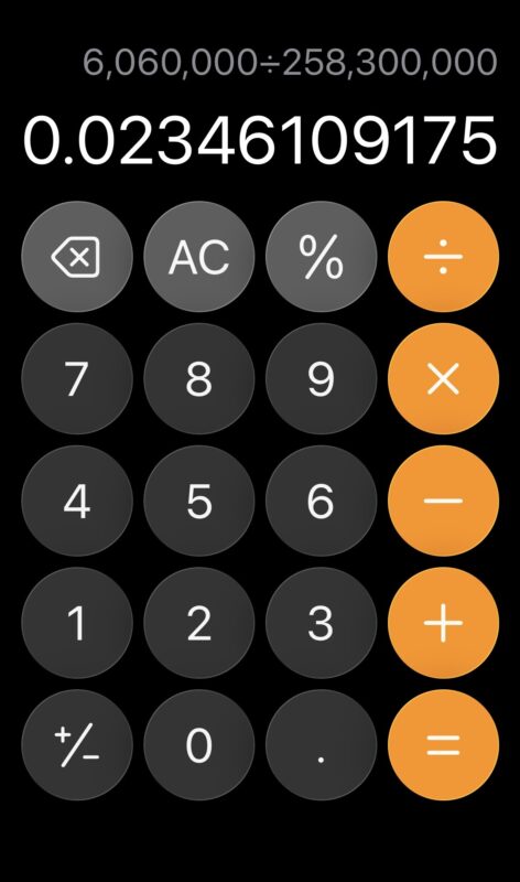 calculator screenshot.