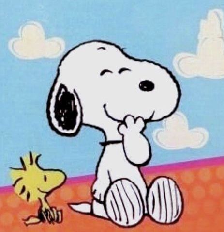 snoopy giggling
