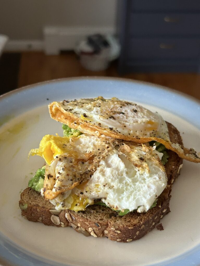 avocado toast.