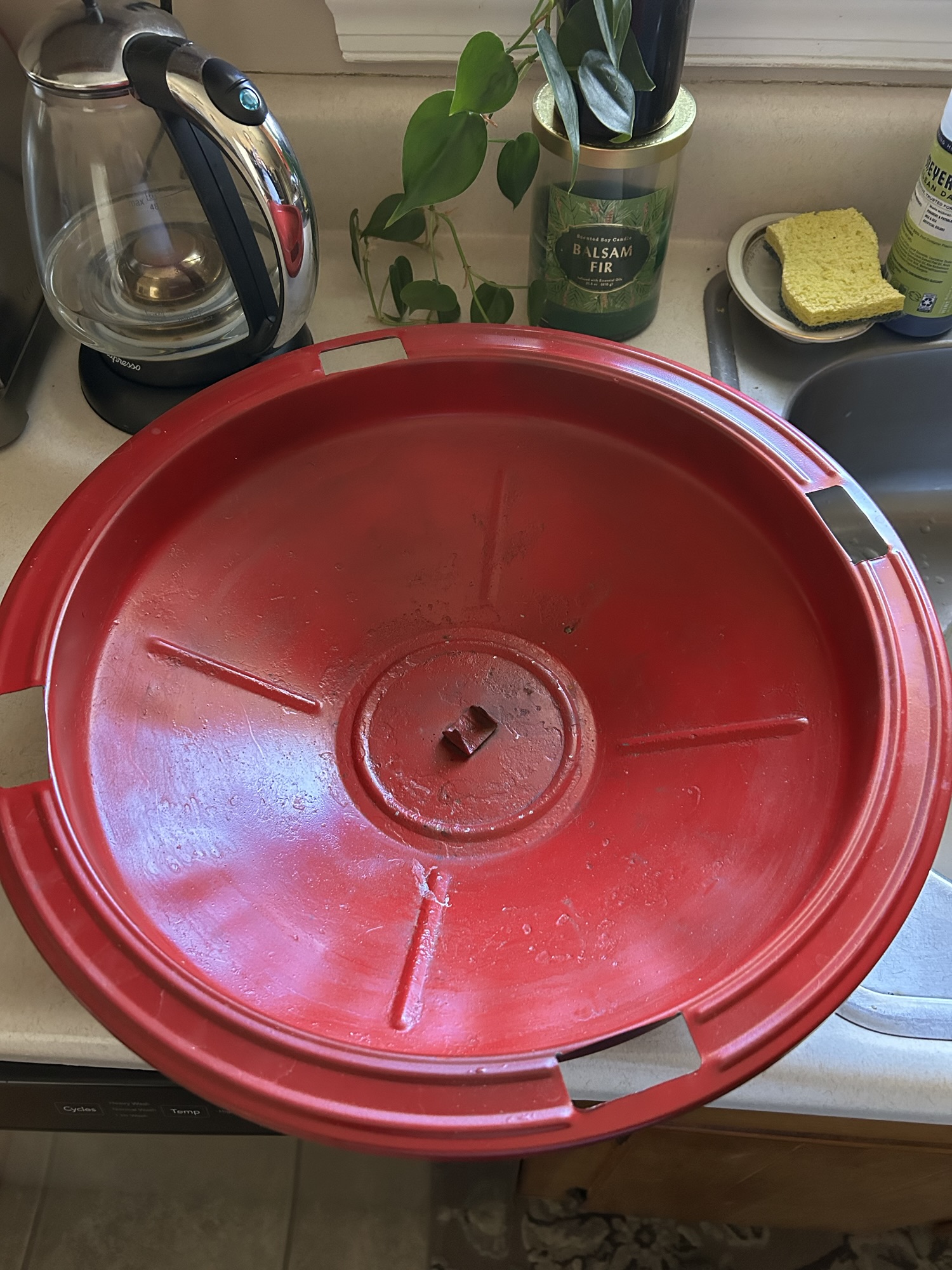 Christmas tree stand base.