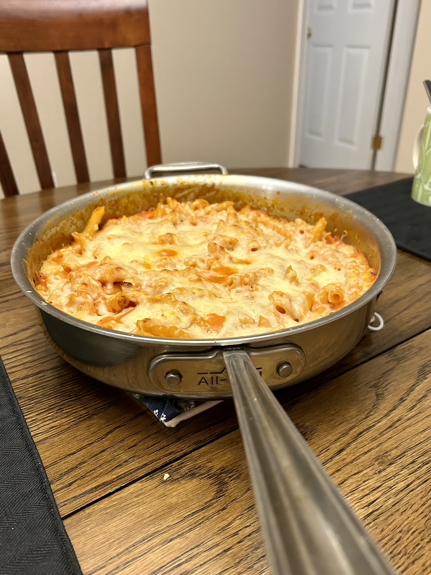 baked ziti.