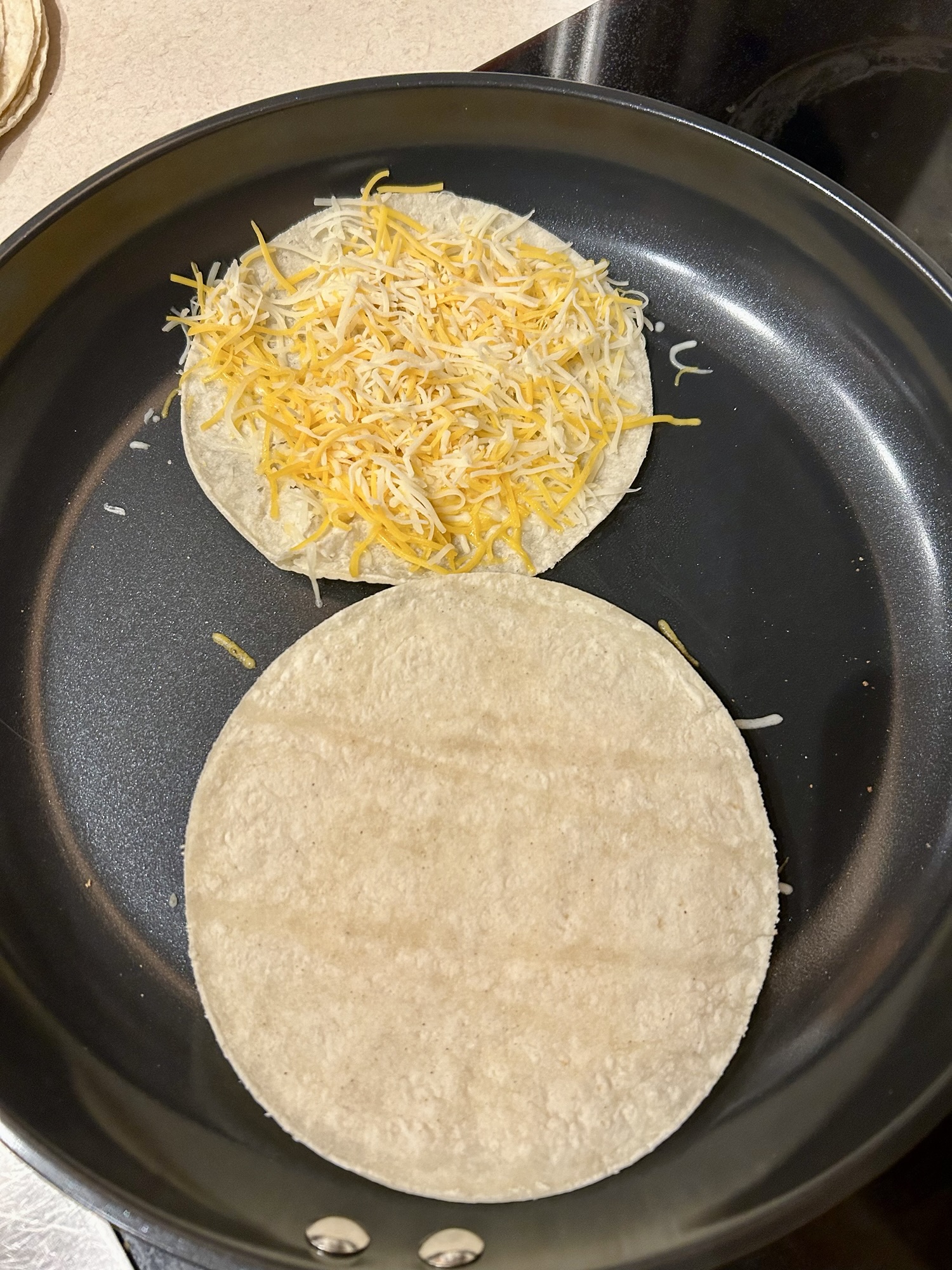 quesadillas.
