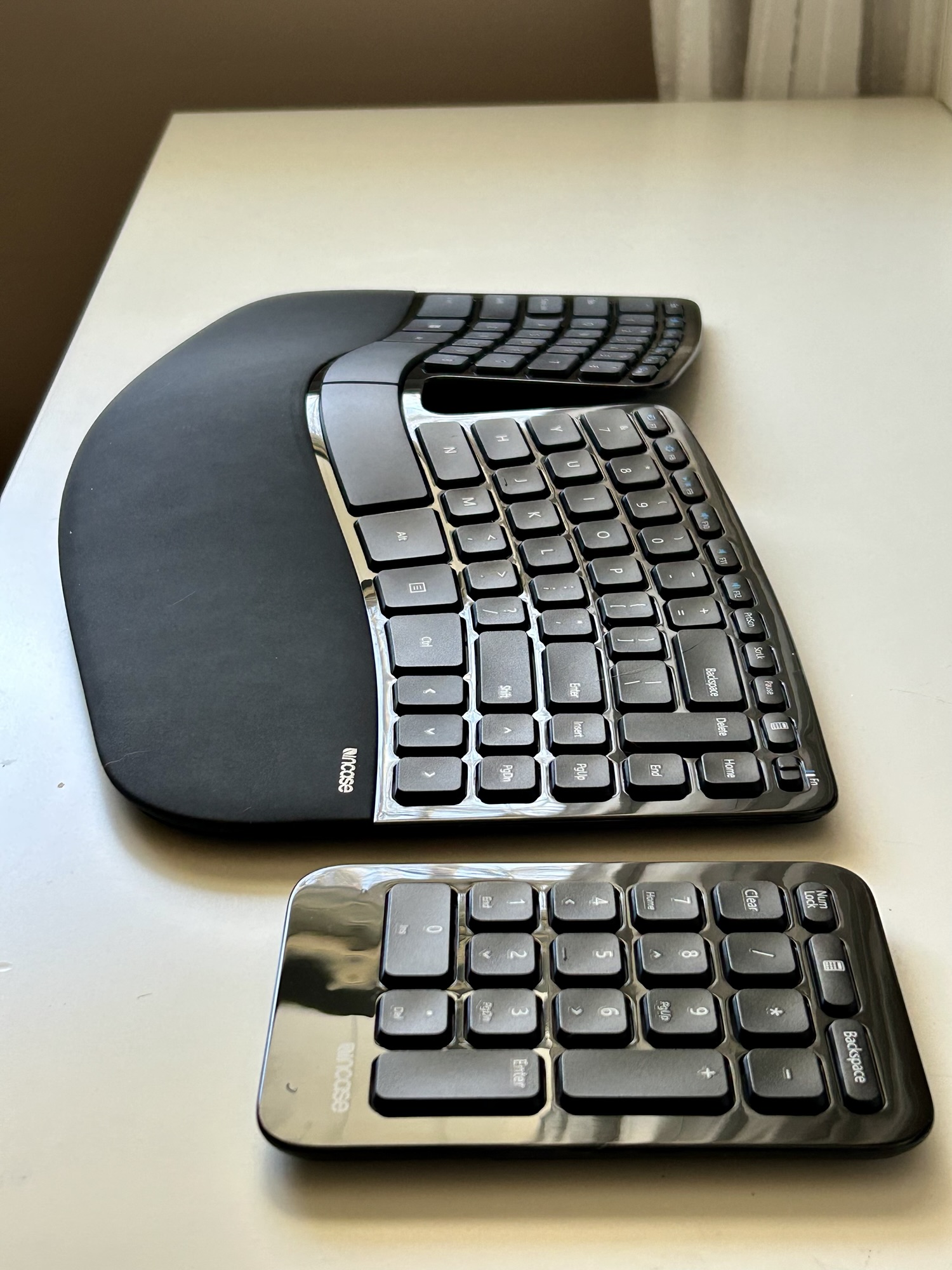 ergonomic keyboard.