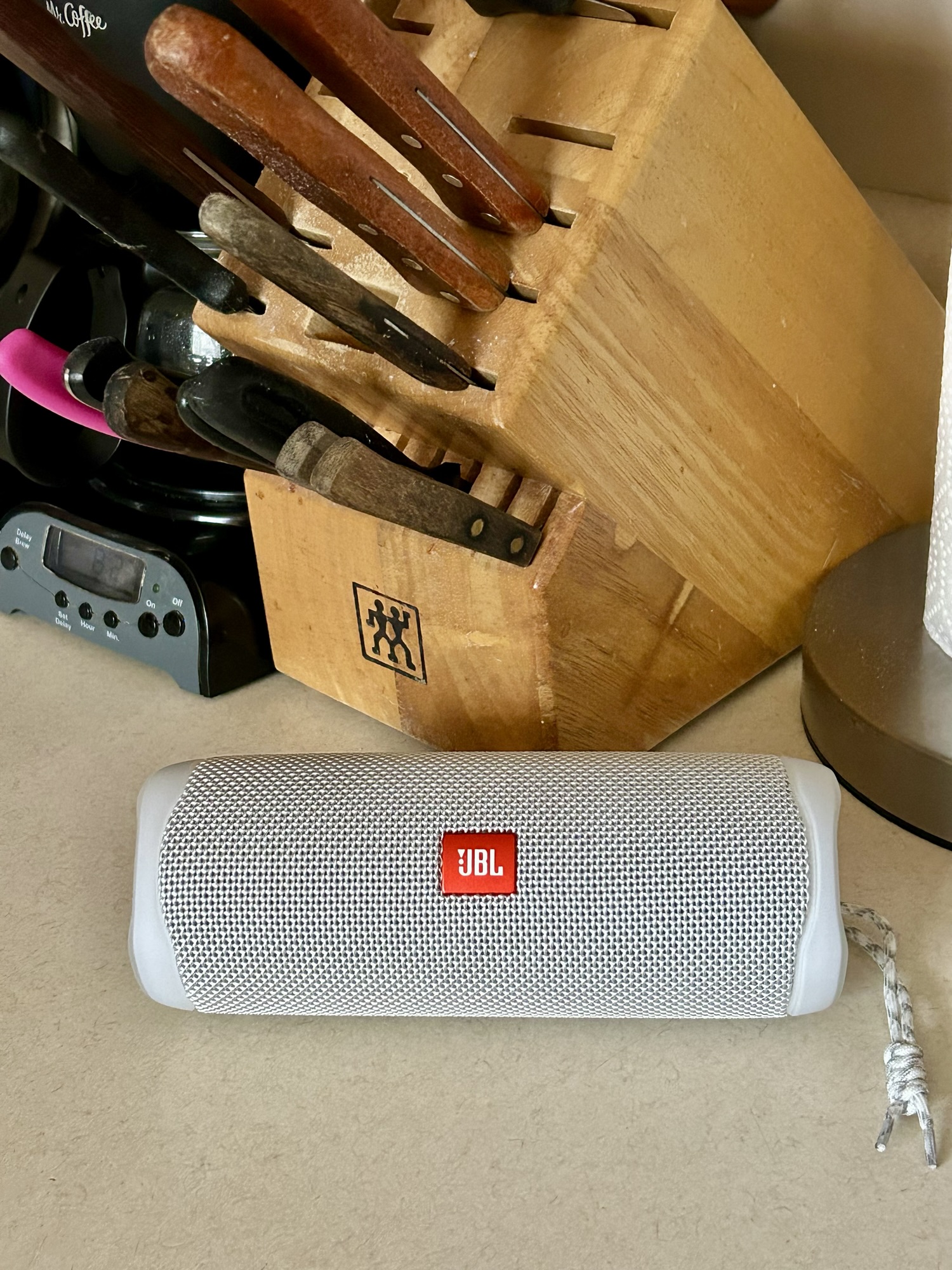 JBL speaker.