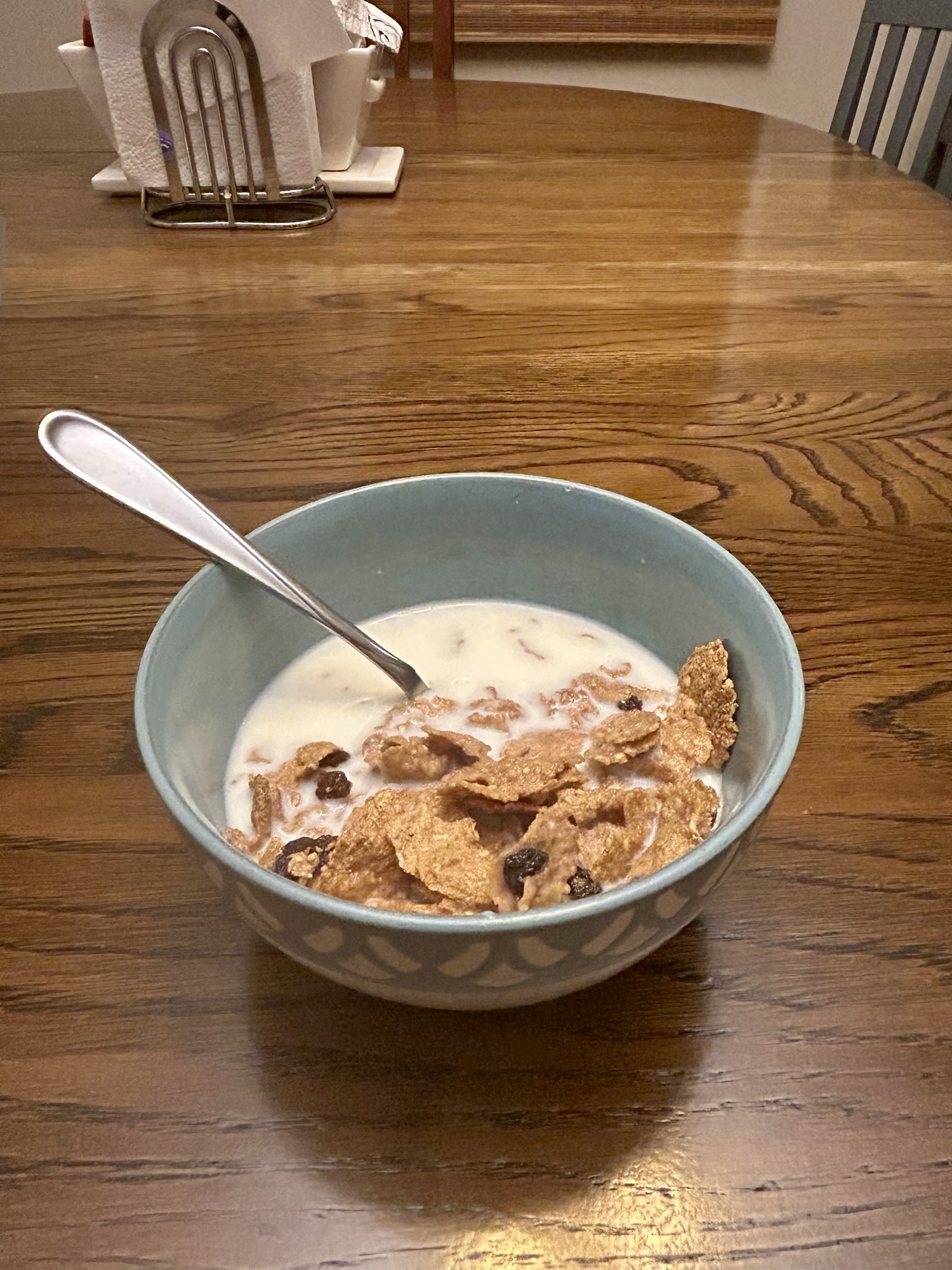 bowl of cereal.