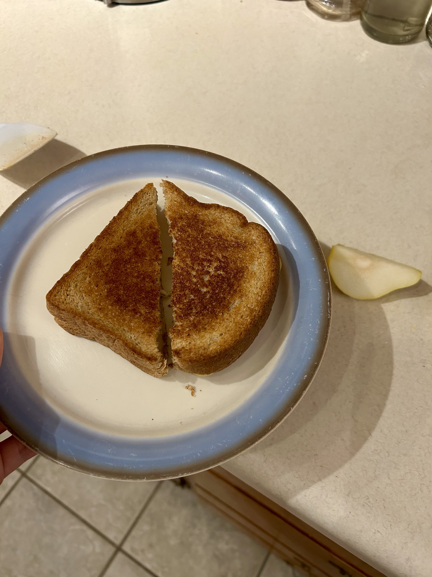 grilled cheese sandwich.