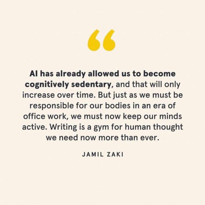 A gym for human thought | in the age of AI