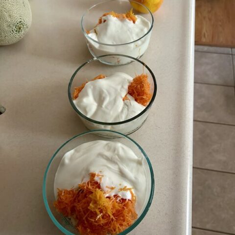 overnight oats.
