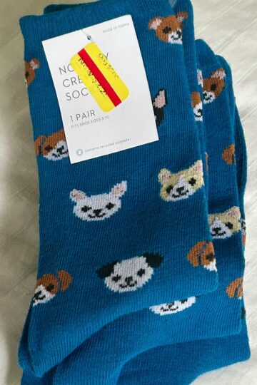 dog socks.