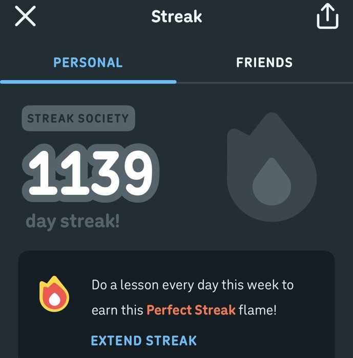 duolingo screenshot.