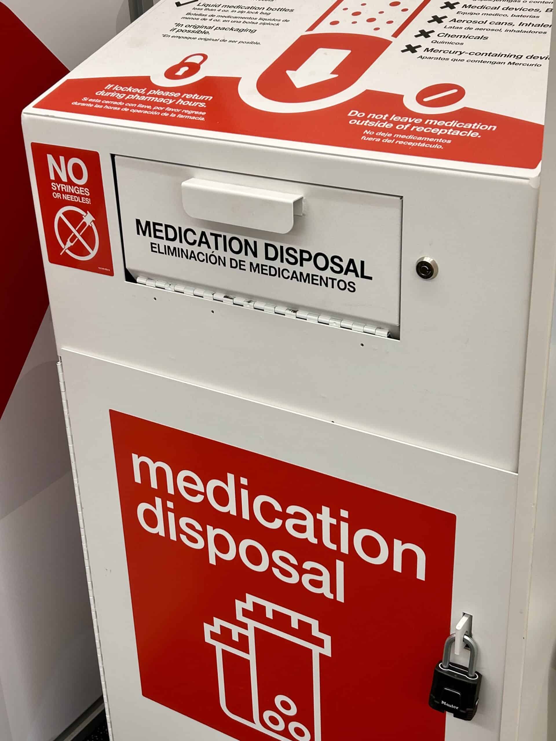 cvs medication disposal box.