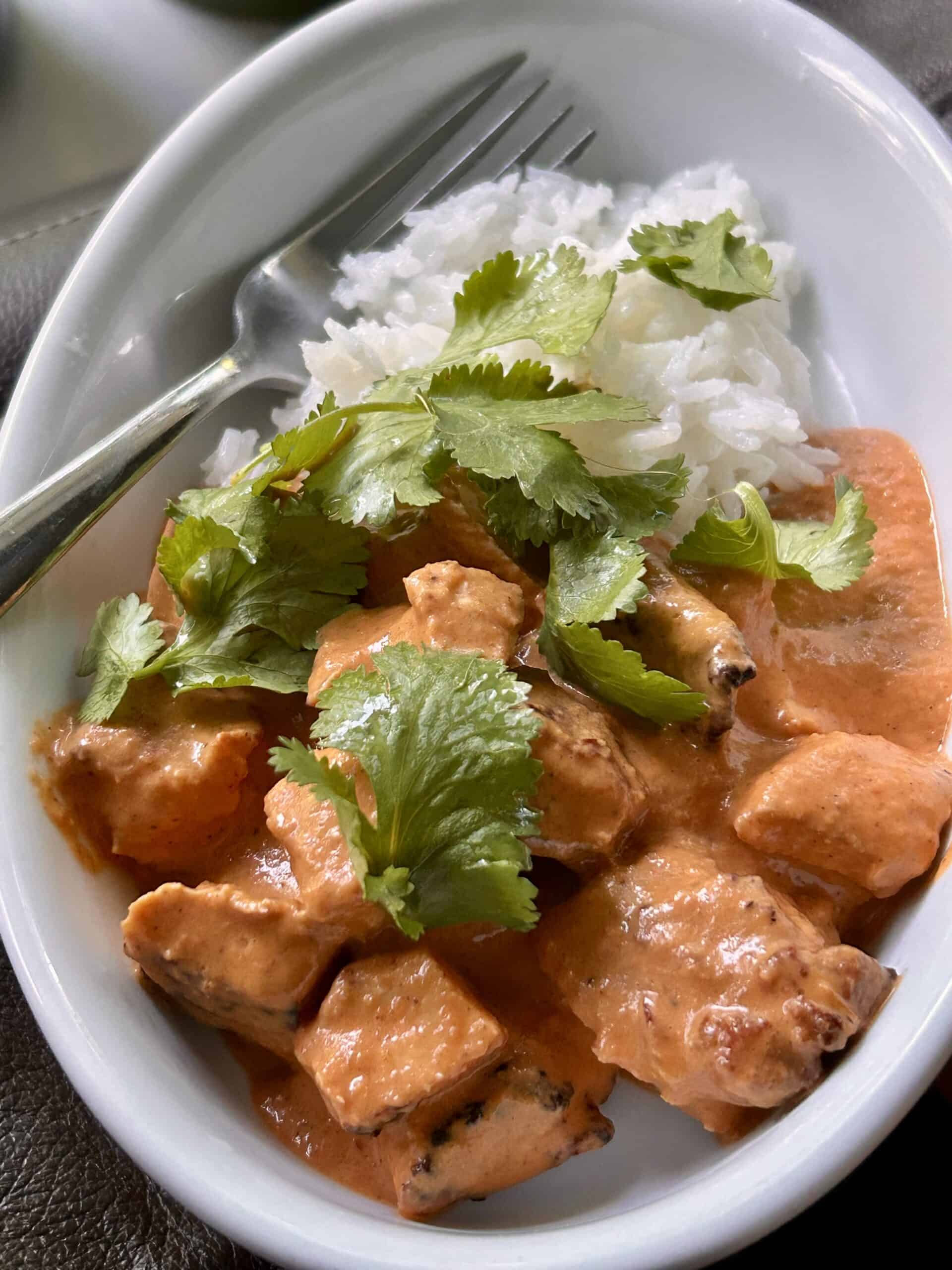 butter chicken.