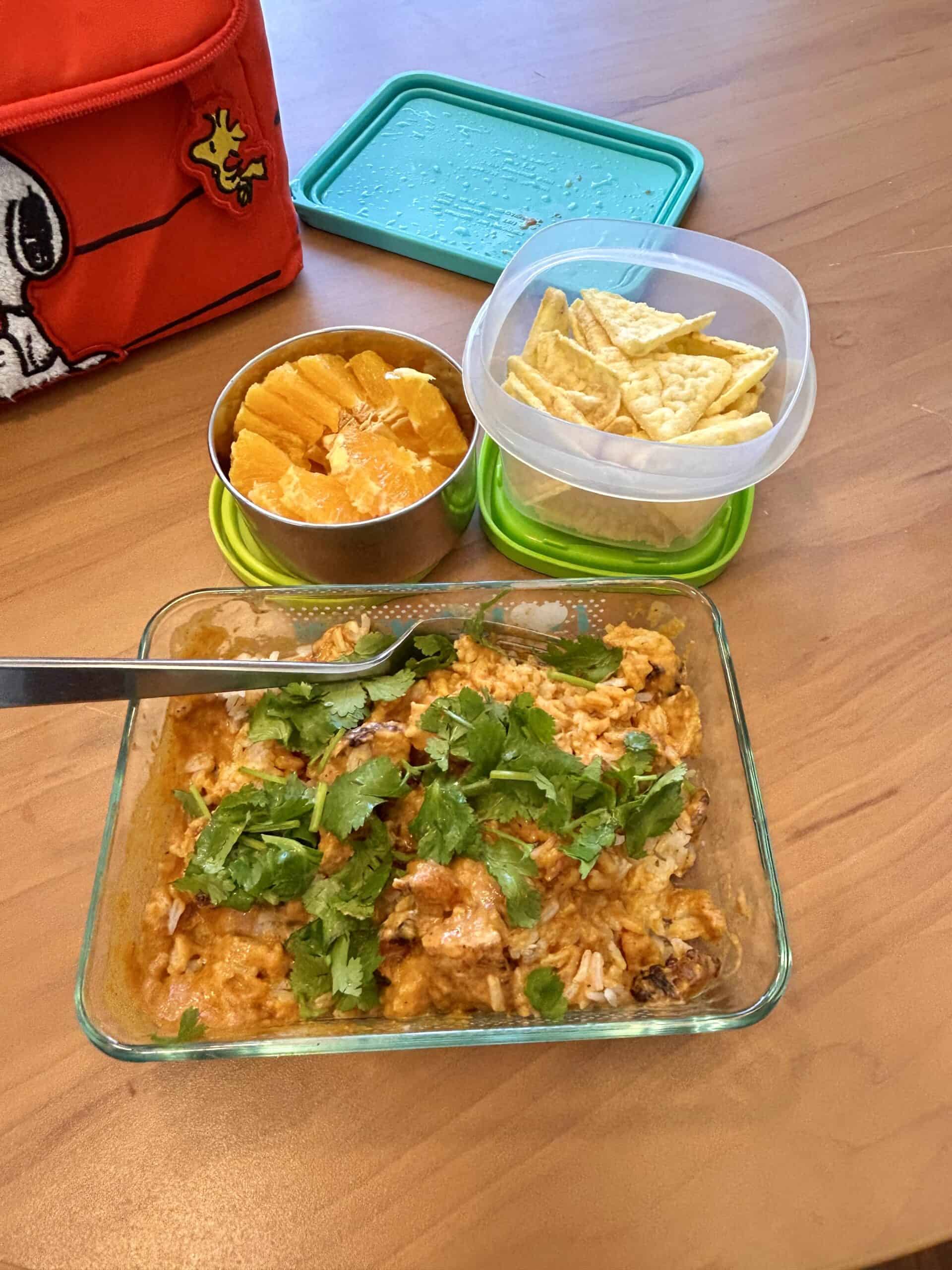 packed lunch.