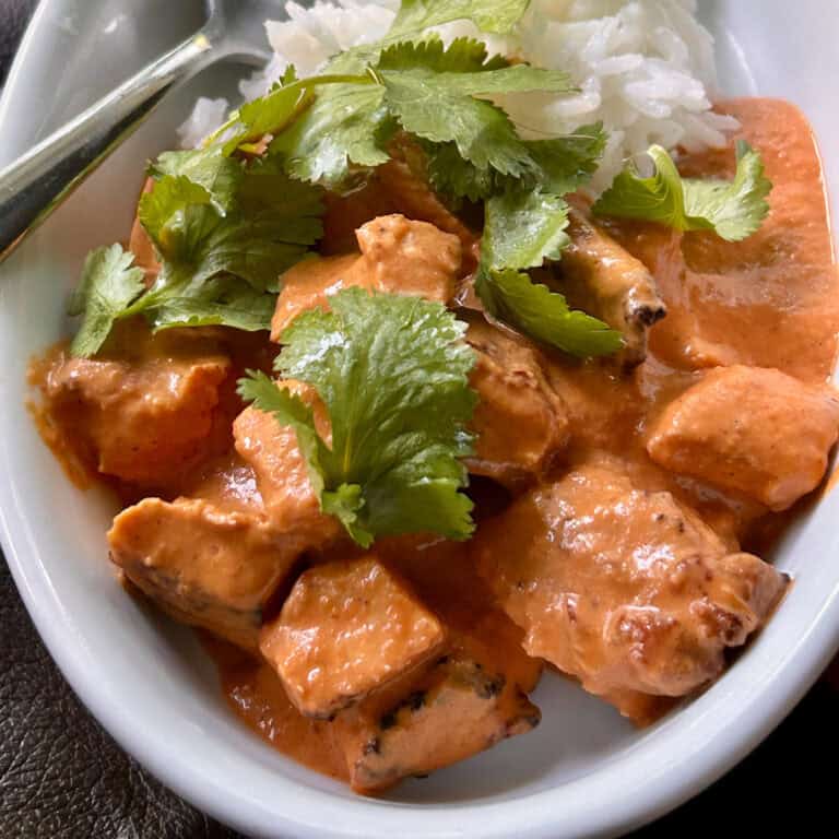 butter chicken.